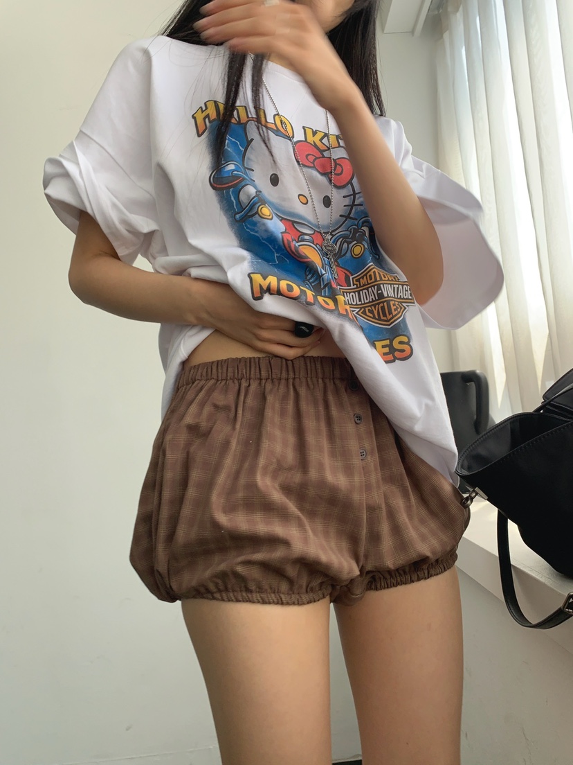 JKICHI韓國直郵實拍女士新款推薦26夏季26春夏熱賣休閑短褲JKICHI短褲
