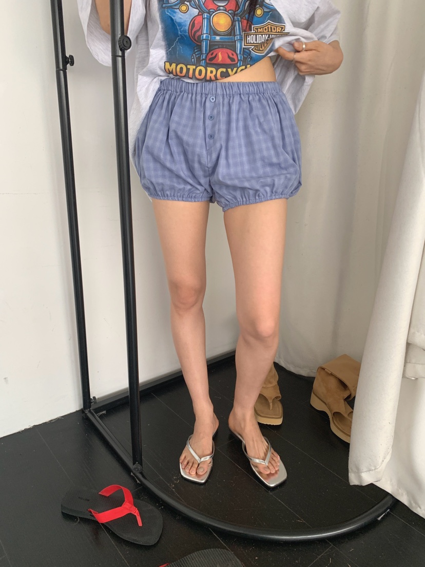JKICHI韓國直郵實拍女士新款推薦26夏季26春夏熱賣休閑短褲JKICHI短褲