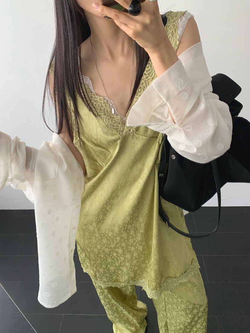 JKICHI韓國直郵實拍女裝新款26春夏熱賣推薦時尚連衣裙蕾絲JKICHI連衣裙