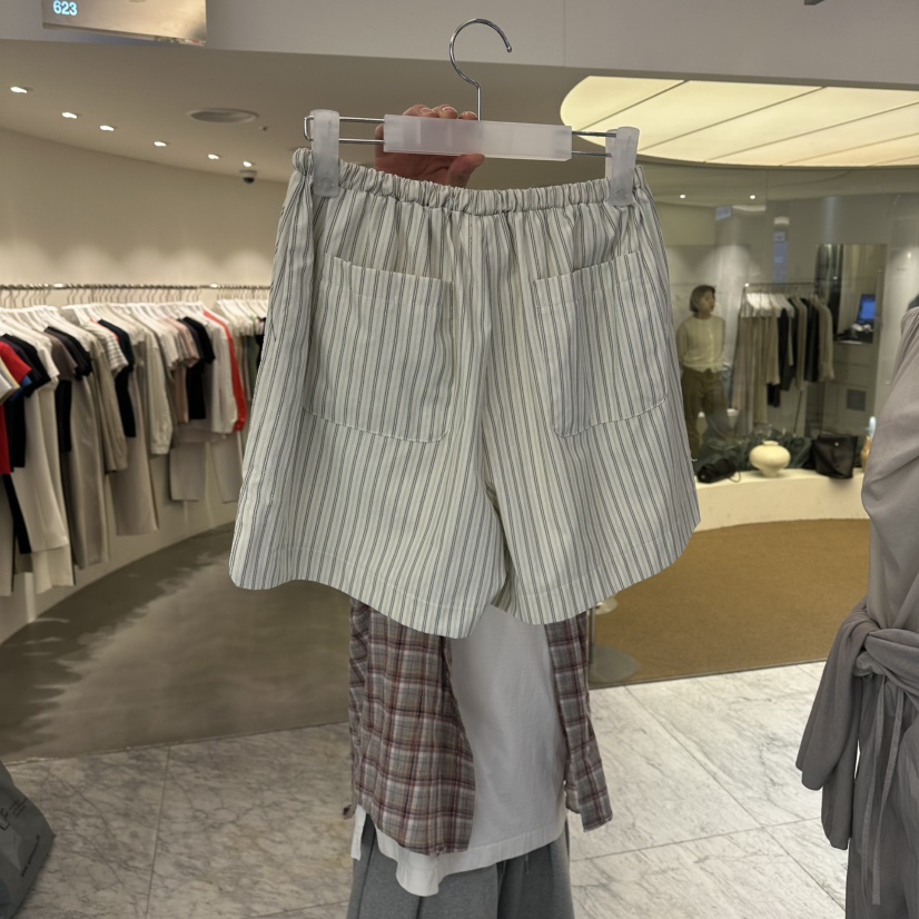 MIXXIN韓國直郵實拍女士新款26春夏休閑26夏季熱賣職業短褲MIXXIN短褲