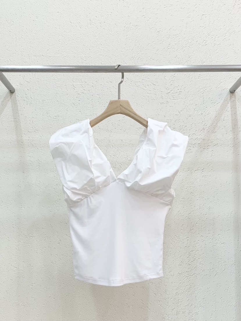LIGHT AND SALT韓國直郵女士新品推薦吊帶背心荷葉邊羅紋LIGHT AND SALT吊帶/背心