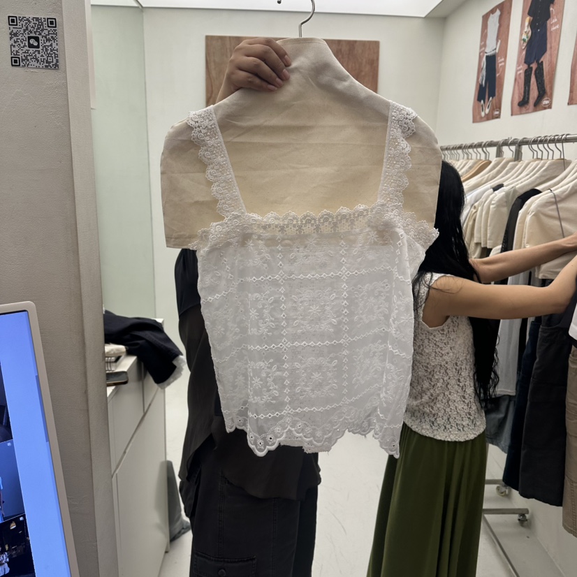 CHAV東大門實拍韓國女裝新品推薦時尚26夏季26春夏吊帶背心CHAV吊帶/背心