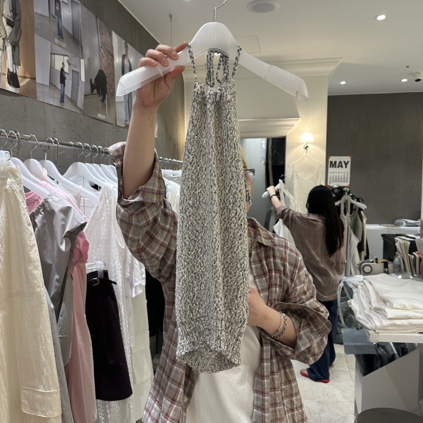 MIXXIN韓國東大門代購女士新款26夏季26春夏吊帶背心不含內搭MIXXIN吊帶/背心圖色2