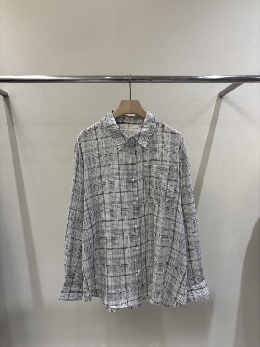 MABE韓國代購女裝新品職業26春夏26夏季休閑熱賣襯衫蕾絲衫MABE襯衫/蕾絲衫圖色1