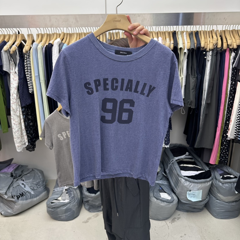 SPECIAL韓國直郵女士新品26春夏時尚26夏季職業休閑熱賣T恤SPECIALT恤圖色3