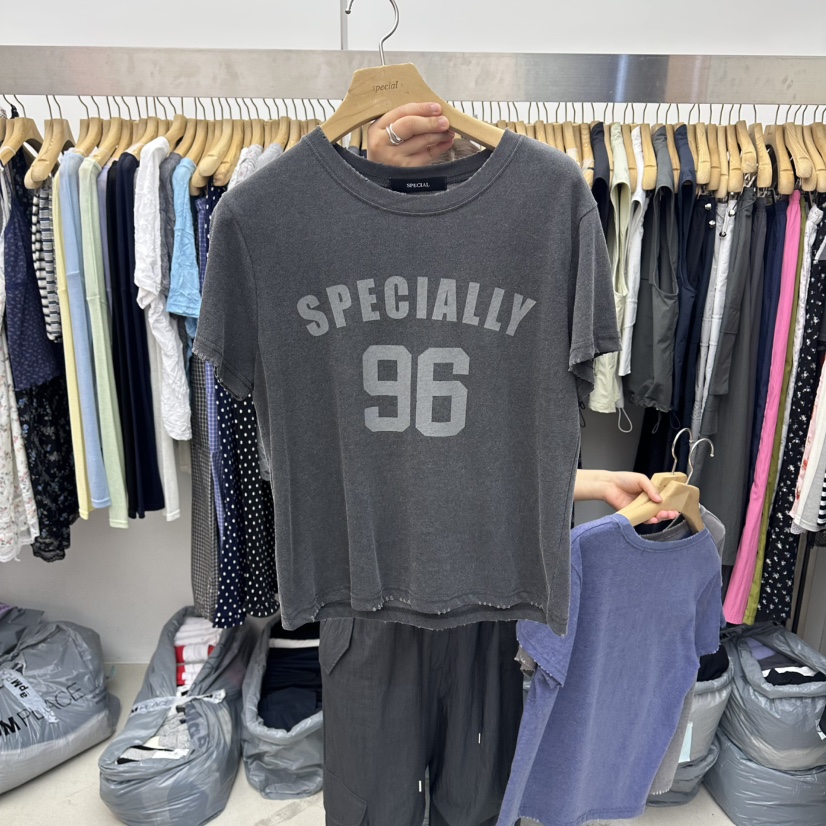 SPECIAL韓國直郵女士新品26春夏時尚26夏季職業休閑熱賣T恤SPECIALT恤圖色5