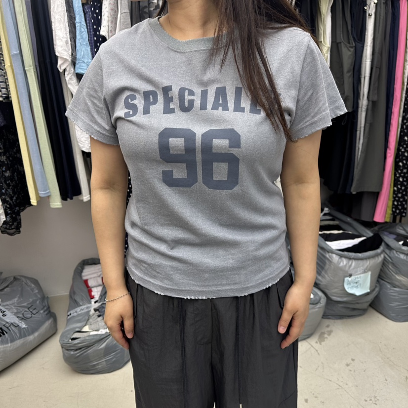 SPECIAL韓國直郵女士新品26春夏時尚26夏季職業休閑熱賣T恤SPECIALT恤圖色7