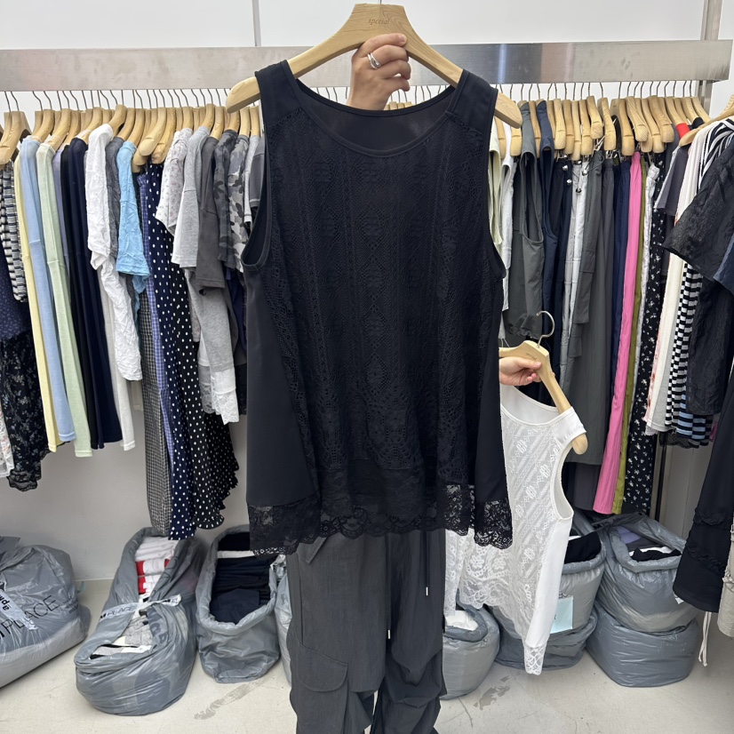 SPECIAL韓國東大門直郵女裝新品休閑職業推薦26春夏吊帶背心SPECIAL吊帶/背心圖色2