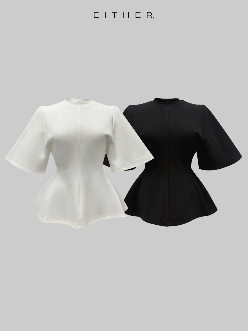 EITHER韓國直郵女士新品26夏季推薦休閑職業26春夏襯衫蕾絲衫EITHER襯衫/蕾絲衫