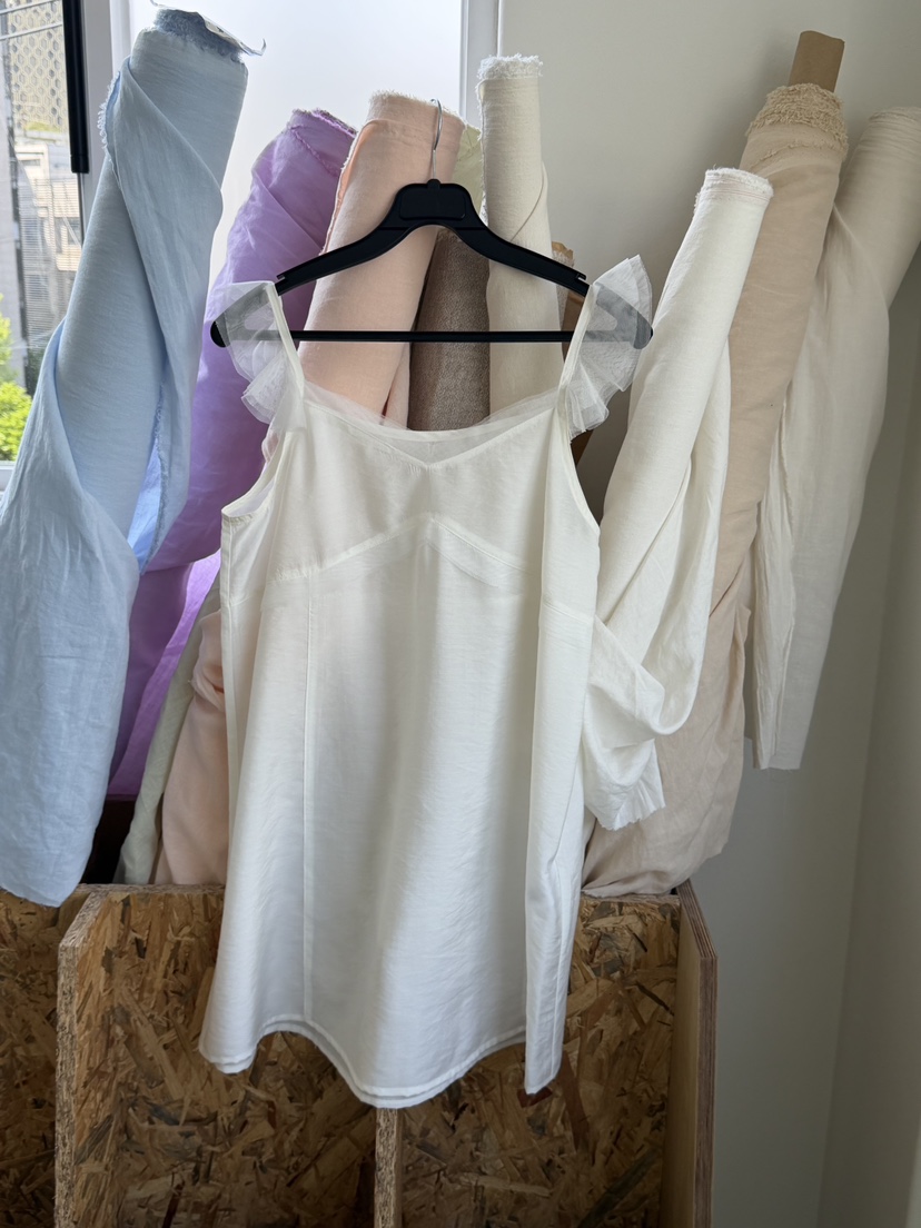 KARE/WEREPIECE韓國東大門代購女士新品26春夏連衣裙荷葉邊網眼KARE/WEREPIECE連衣裙