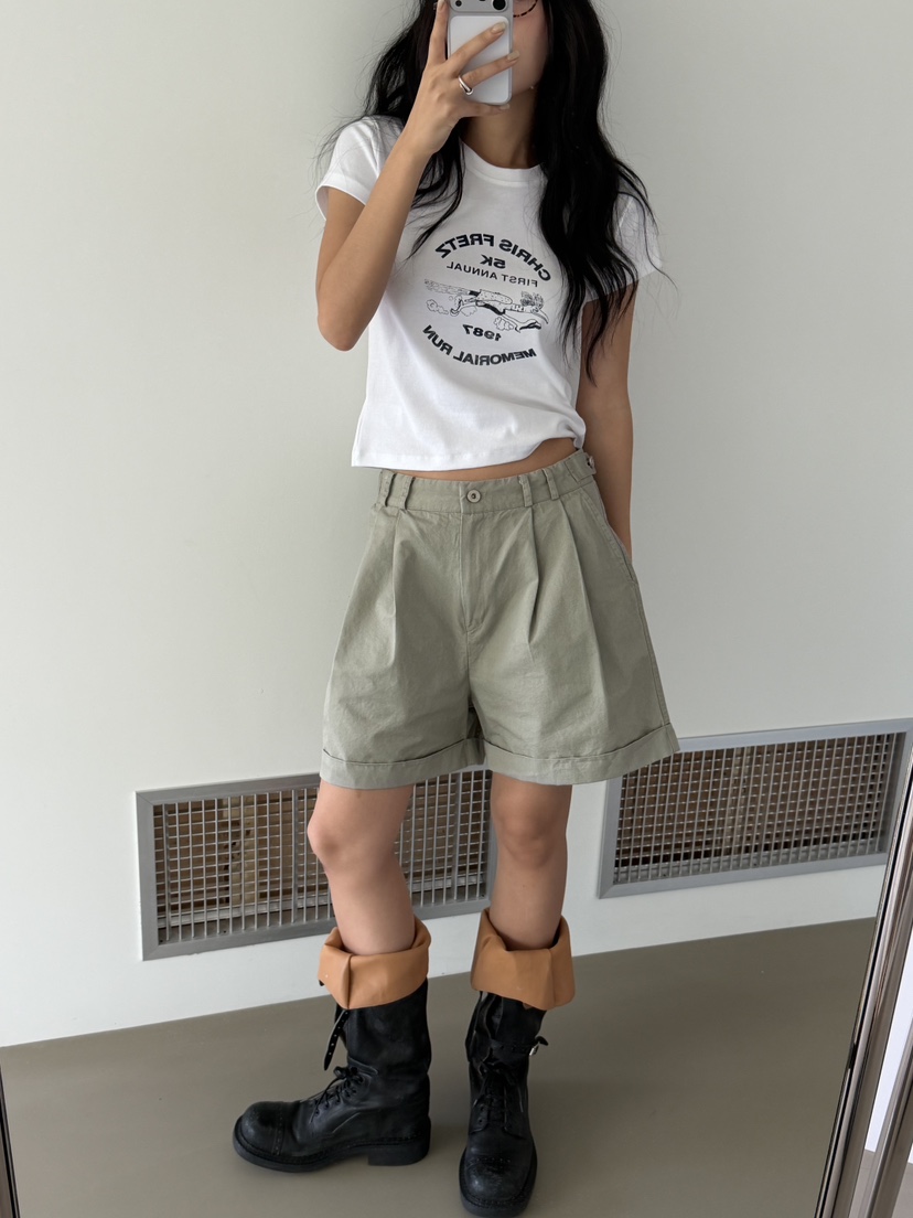 KARE/WEREPIECE韓國代購女士新品休閑人氣26夏季推薦短褲KARE/WEREPIECE短褲