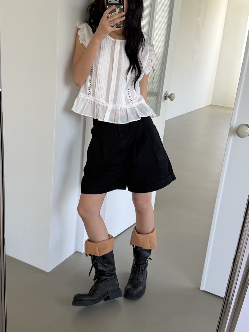 KARE/WEREPIECE韓國代購女士新品休閑人氣26夏季推薦短褲KARE/WEREPIECE短褲