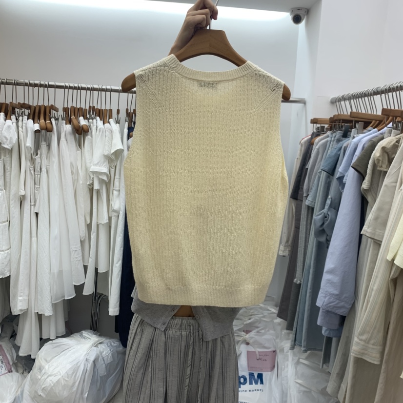 DRESS ROOM東大門實拍韓國女裝新品26夏季熱賣職業吊帶背心DRESS ROOM吊帶/背心