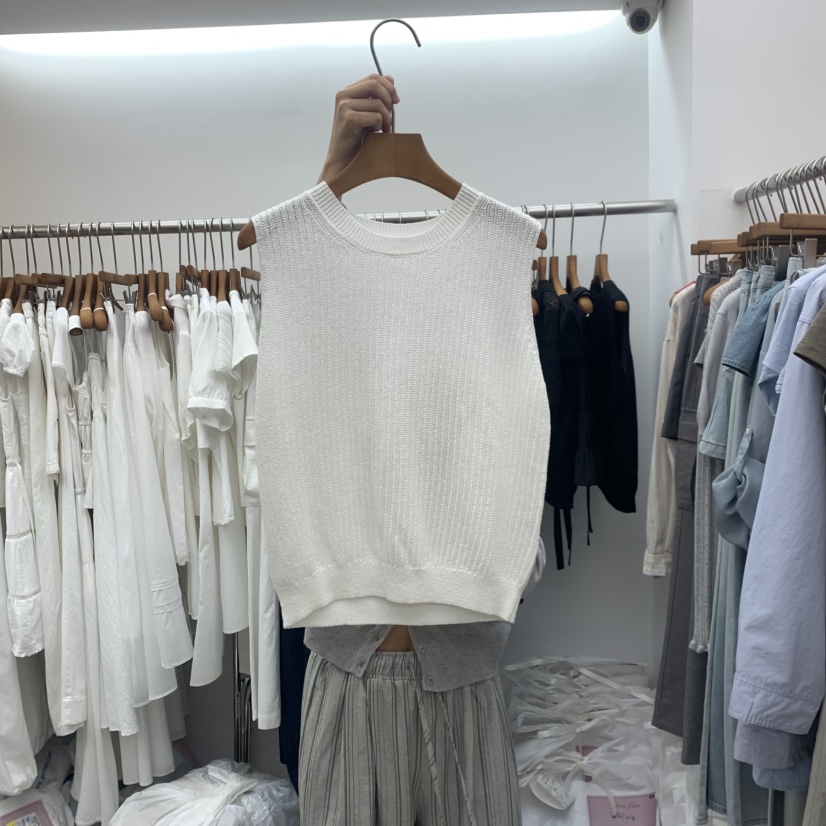 DRESS ROOM東大門實拍韓國女裝新品26夏季熱賣職業吊帶背心DRESS ROOM吊帶/背心圖色3