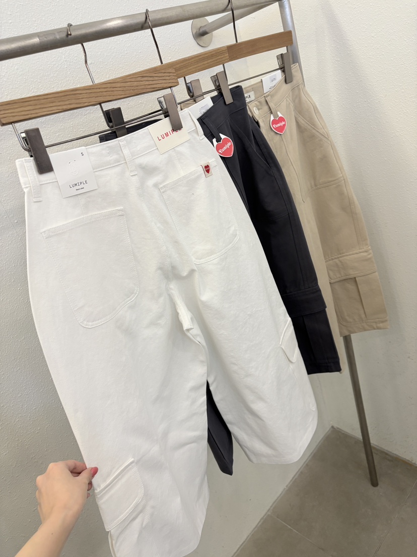 LUMIPLE韓國東大門直郵女裝新品26夏季人氣推薦26春夏休閑褲LUMIPLE休閑褲