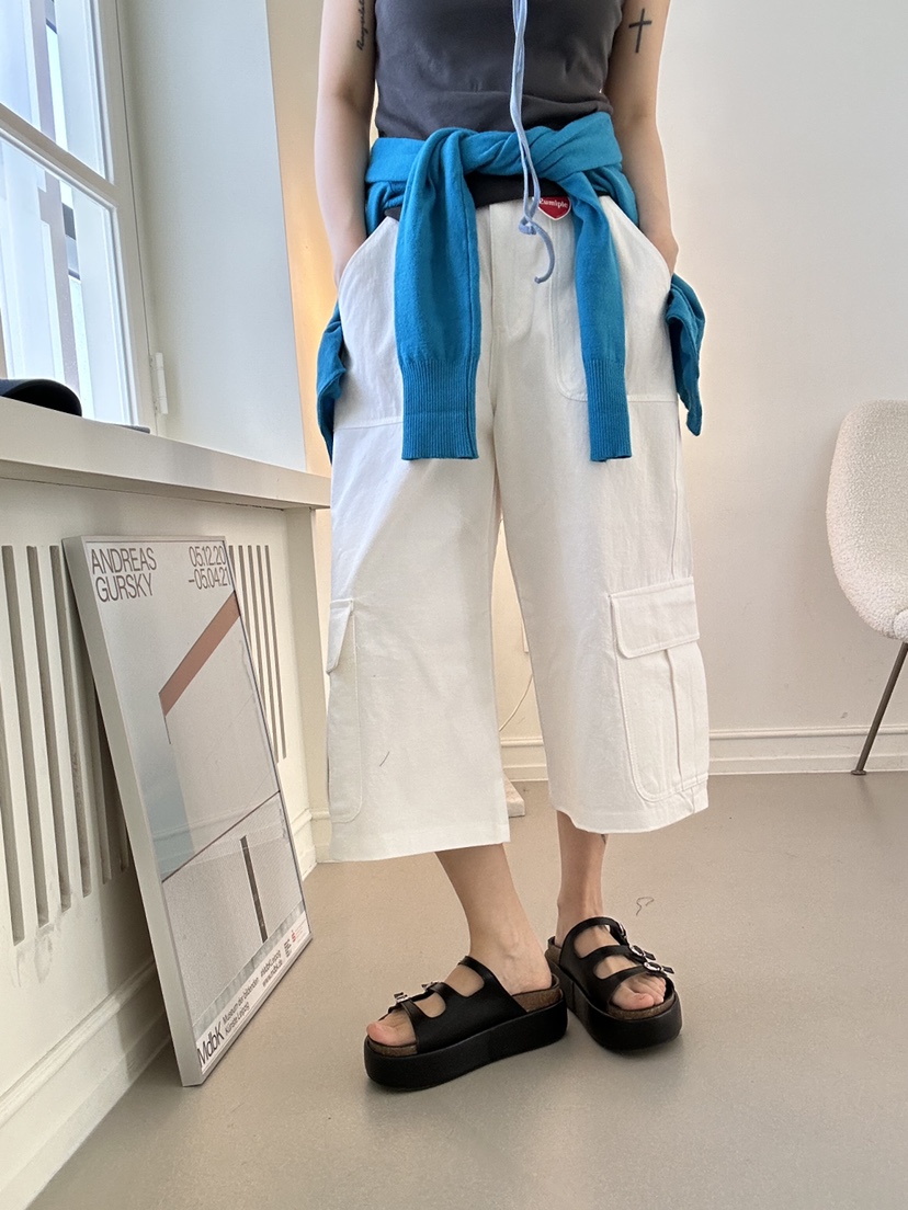 LUMIPLE韓國東大門直郵女裝新品26夏季人氣推薦26春夏休閑褲LUMIPLE休閑褲