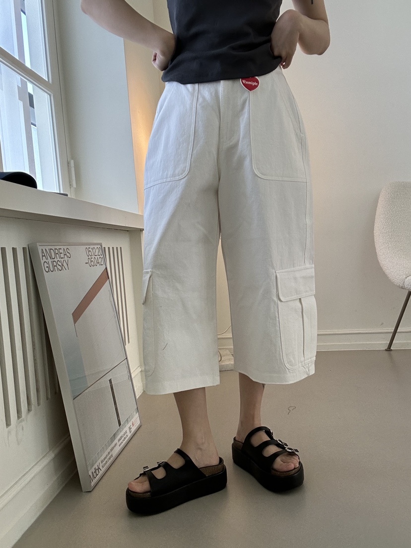 LUMIPLE韓國東大門直郵女裝新品26夏季人氣推薦26春夏休閑褲LUMIPLE休閑褲