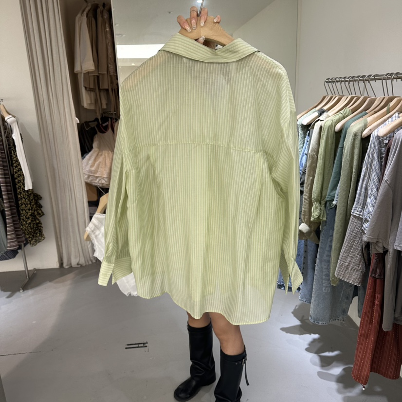 VAULT韓國代購女士新品職業26春夏休閑熱賣推薦襯衫蕾絲衫VAULT襯衫/蕾絲衫