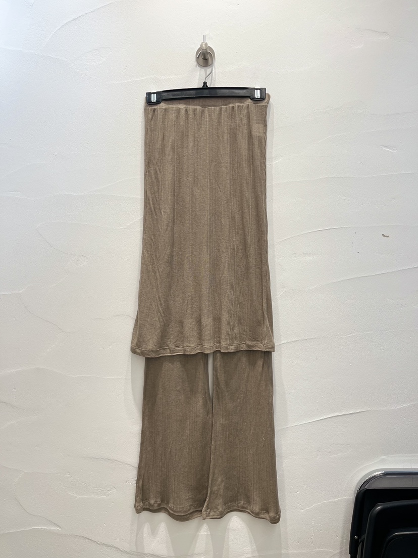BROWN PAPER韓國直郵女裝新款職業推薦套裝套裝透明羅紋BROWN PAPER套裝