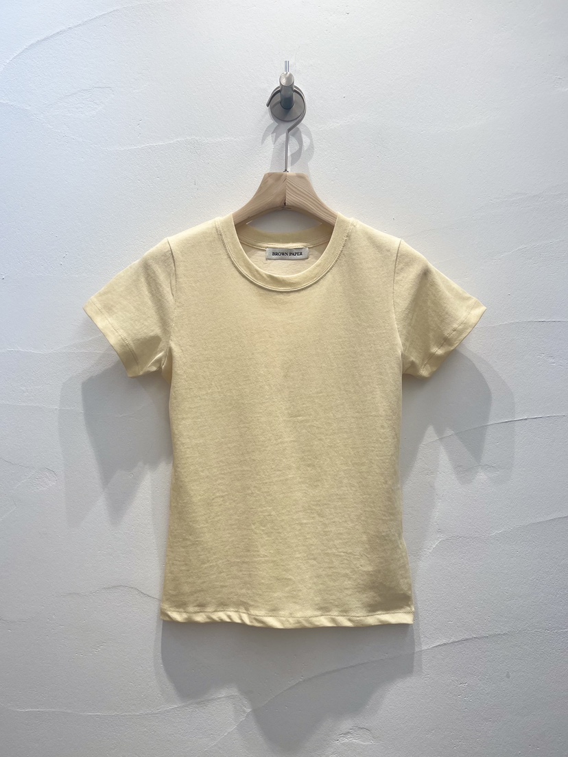 BROWN PAPER韓國東大門直郵女裝新款26夏季熱賣26春夏T恤BROWN PAPERT恤圖色1