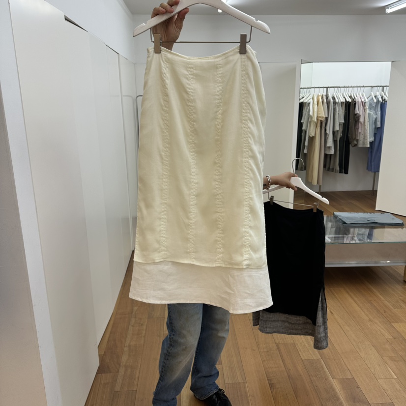 MYNAMEIS/AIME HOPE MAKE韓國代購女裝新品時尚長裙兩面穿MYNAMEIS/AIME HOPE MAKE長裙圖色1