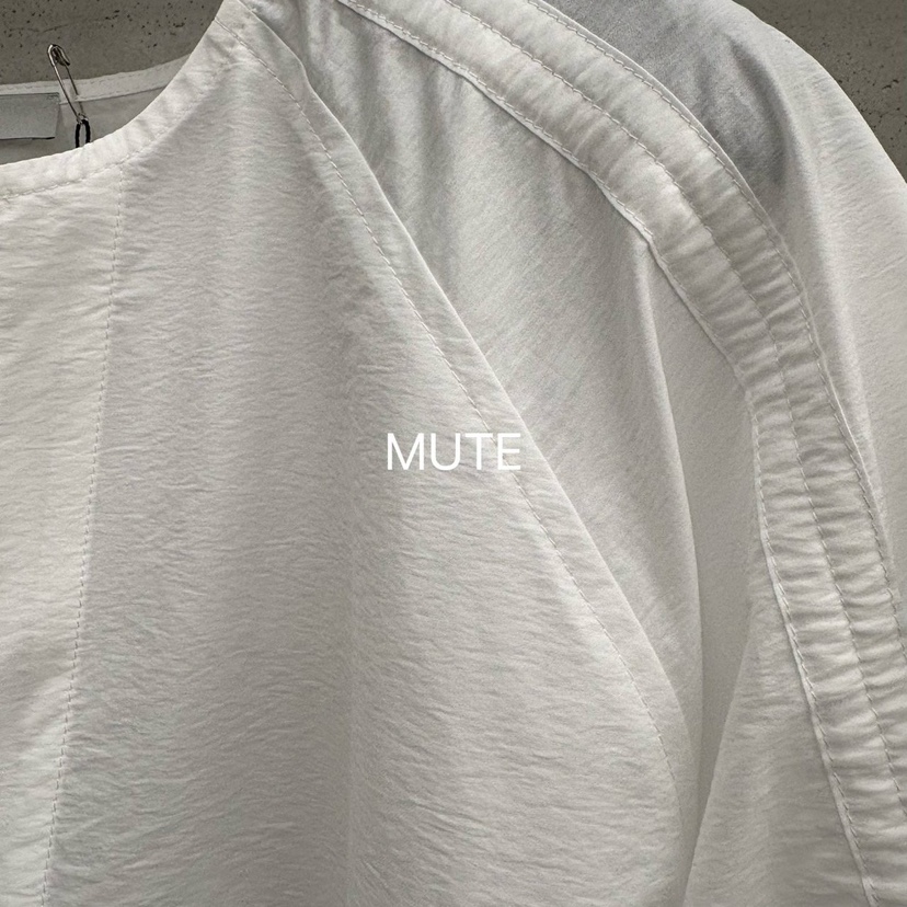 MUTE-P韓國代購女士新款時尚休閑26春夏推薦26夏季襯衫蕾絲衫MUTE襯衫/蕾絲衫