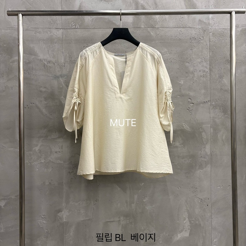 MUTE-P韓國代購女士新款時尚休閑26春夏推薦26夏季襯衫蕾絲衫MUTE襯衫/蕾絲衫圖色3