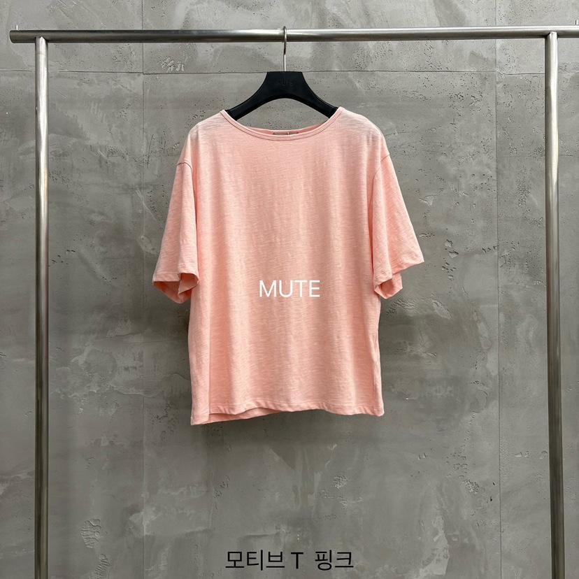 MUTE-P韓國代購女裝新品26夏季人氣26春夏推薦時尚休閑T恤MUTET恤圖色2