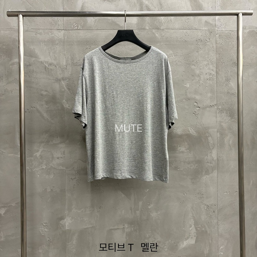 MUTE-P韓國代購女裝新品26夏季人氣26春夏推薦時尚休閑T恤MUTET恤圖色4