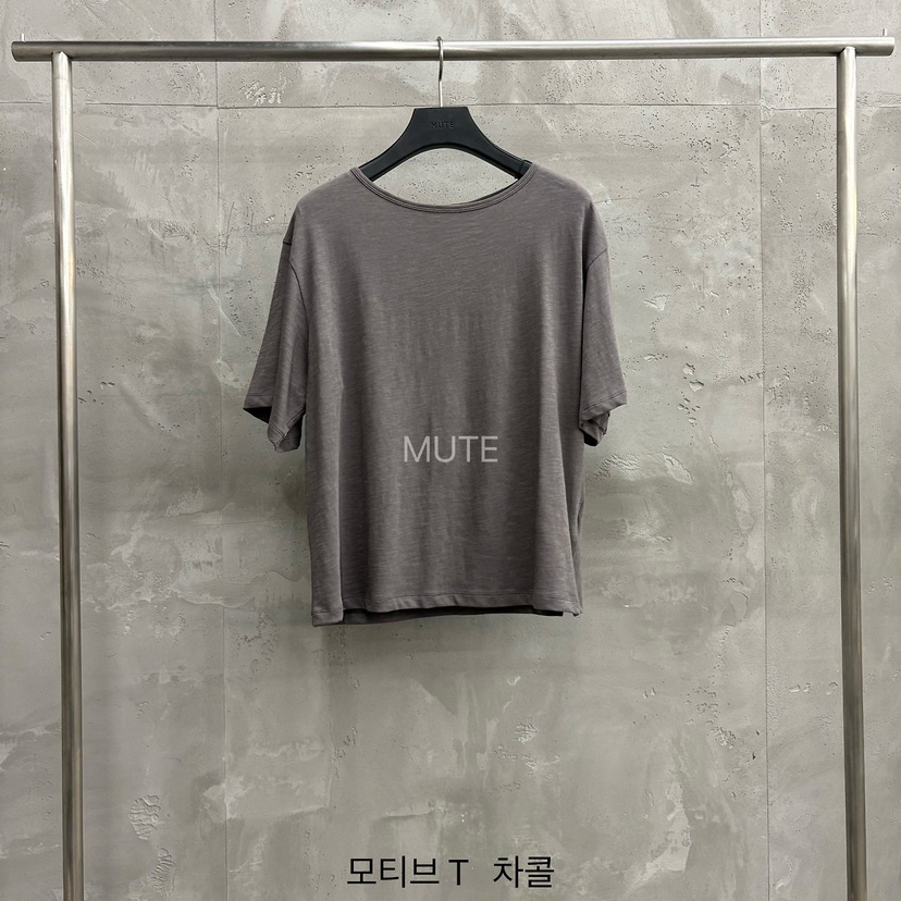 MUTE-P韓國代購女裝新品26夏季人氣26春夏推薦時尚休閑T恤MUTET恤圖色5