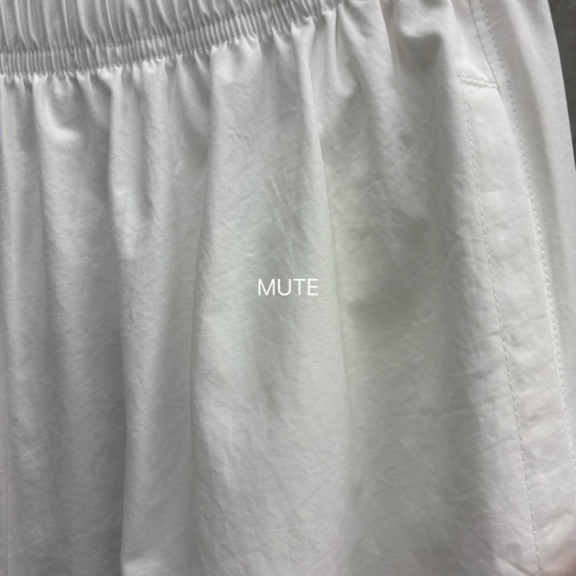 MUTE-P韓國直郵實拍女士新款26夏季推薦時尚26春夏休閑褲MUTE休閑褲