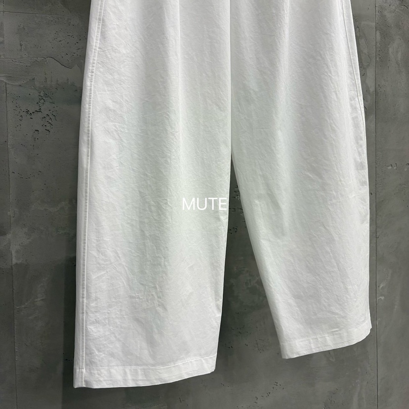 MUTE-P韓國直郵實拍女士新款26夏季推薦時尚26春夏休閑褲MUTE休閑褲