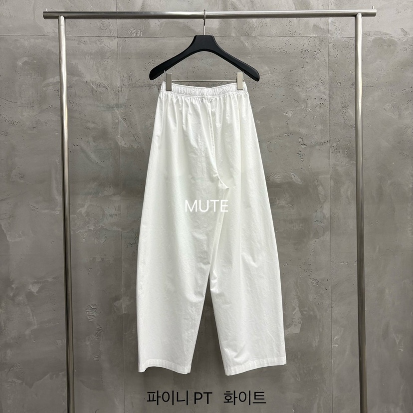 MUTE-P韓國直郵實拍女士新款26夏季推薦時尚26春夏休閑褲MUTE休閑褲