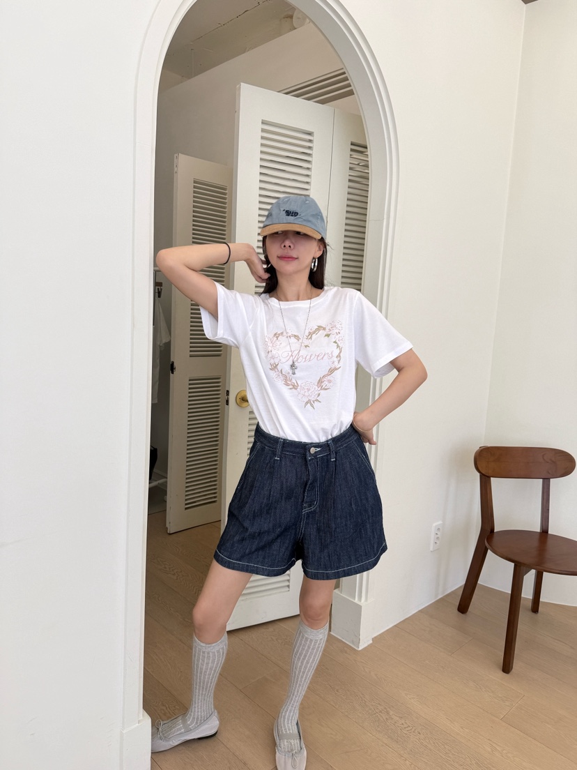 LUMIPLE韓國直郵女士新款職業休閑時尚熱賣推薦26春夏T恤LUMIPLET恤
