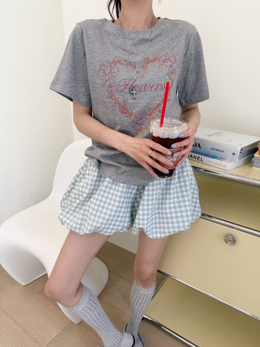 LUMIPLE韓國直郵女士新款職業休閑時尚熱賣推薦26春夏T恤LUMIPLET恤