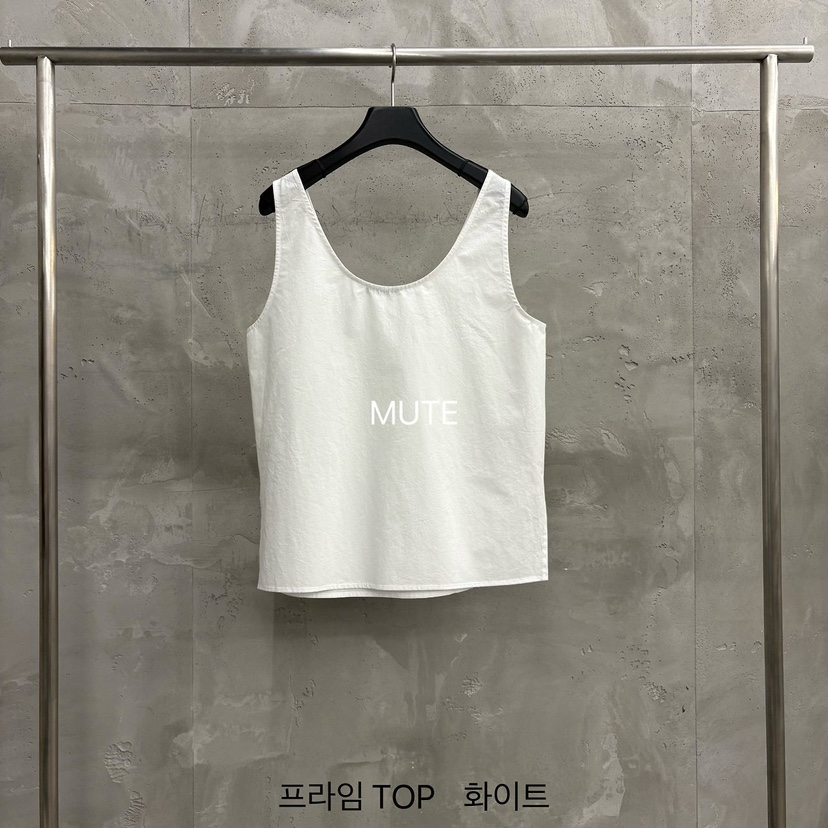 MUTE-P韓國代購女裝新款推薦26夏季26春夏職業時尚吊帶背心MUTE吊帶/背心