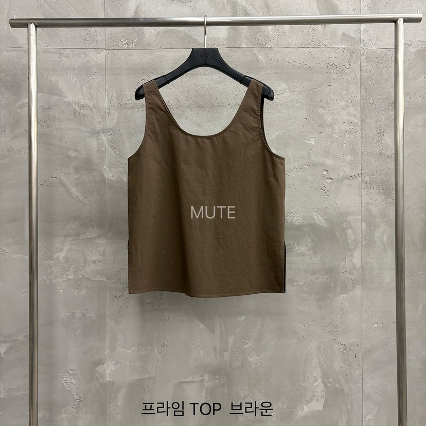 MUTE-P韓國代購女裝新款推薦26夏季26春夏職業時尚吊帶背心MUTE吊帶/背心圖色3