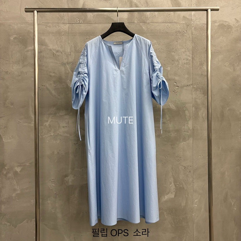 MUTE-P韓國東大門直郵女士新品熱賣職業26夏季人氣連衣裙MUTE連衣裙圖色2