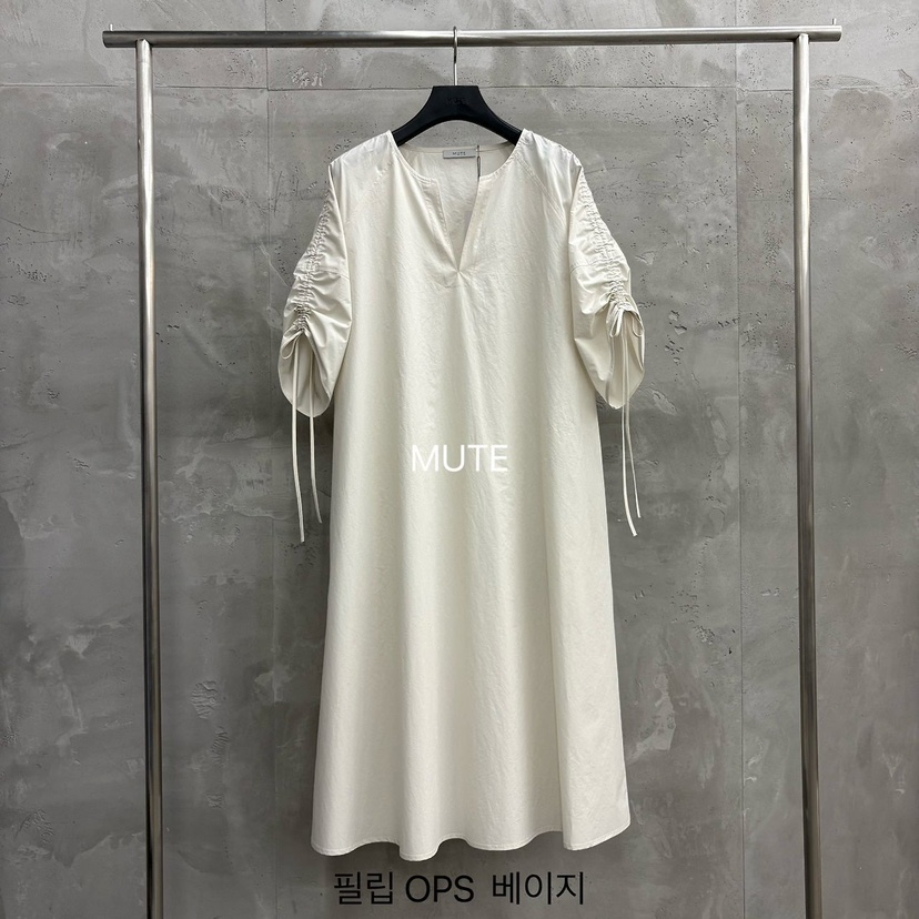 MUTE-P韓國東大門直郵女士新品熱賣職業26夏季人氣連衣裙MUTE連衣裙圖色3