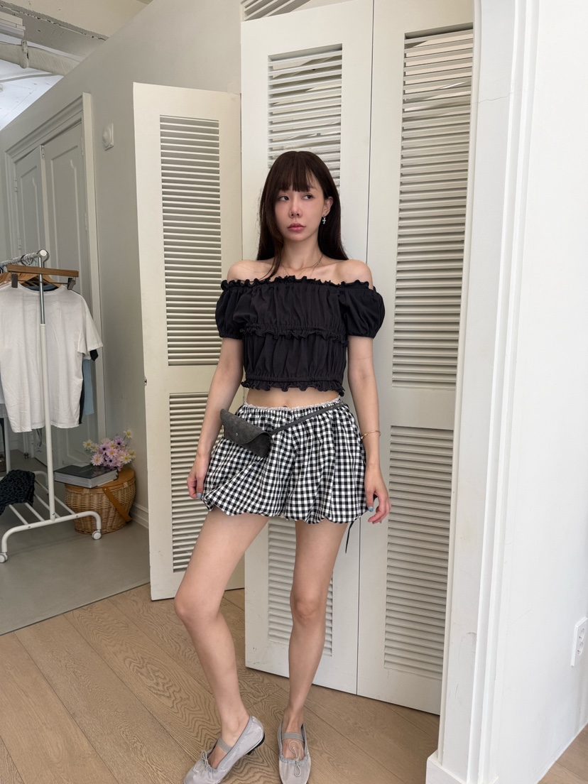 LUMIPLE韓國直郵女裝新款人氣休閑推薦26夏季時尚26春夏短褲LUMIPLE短褲