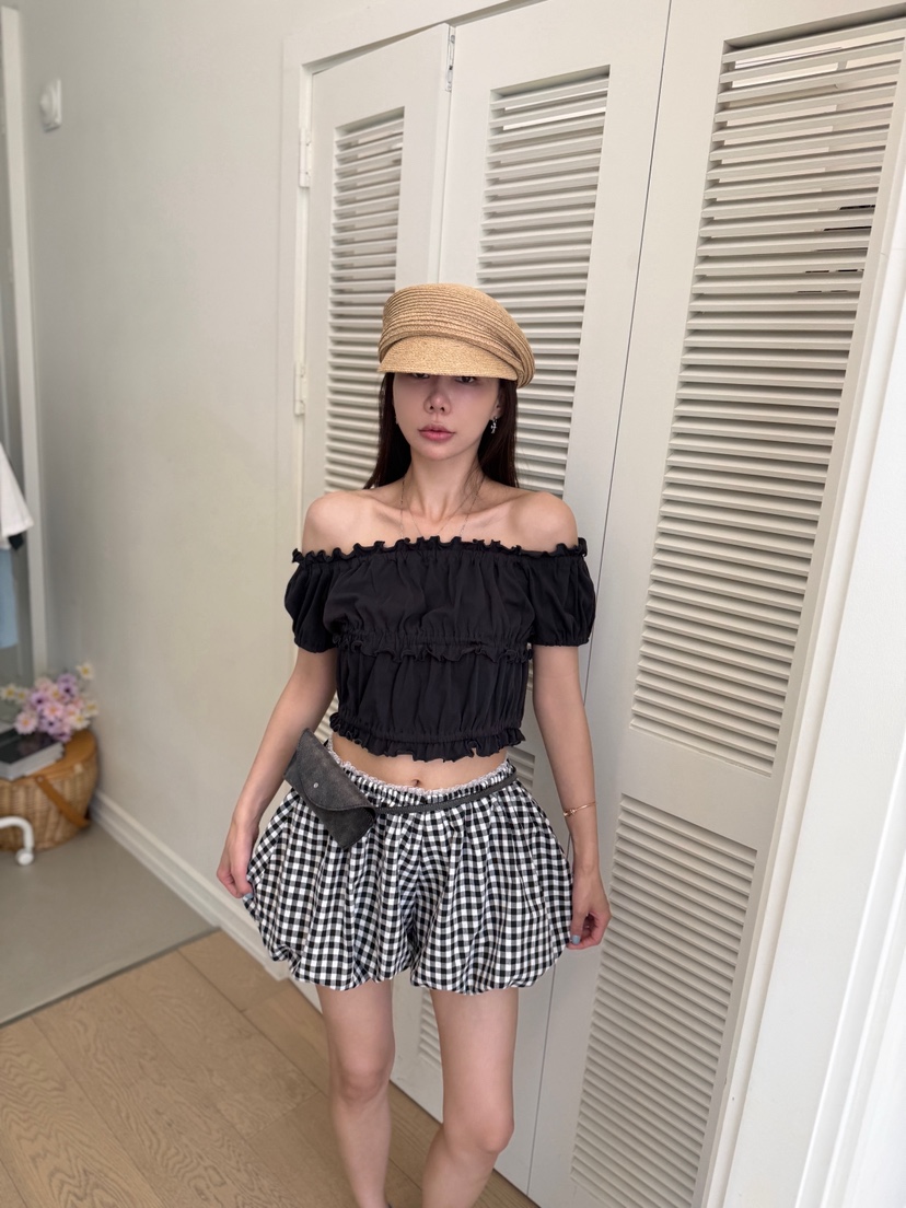 LUMIPLE韓國直郵女裝新款人氣休閑推薦26夏季時尚26春夏短褲LUMIPLE短褲