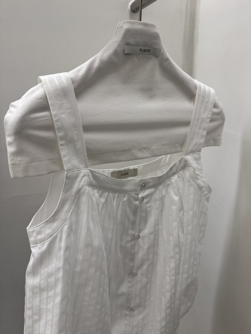 REGULARLY/PLACOR韓國直郵女士新品休閑26夏季26春夏吊帶背心REGULARLY/PLACOR吊帶/背心