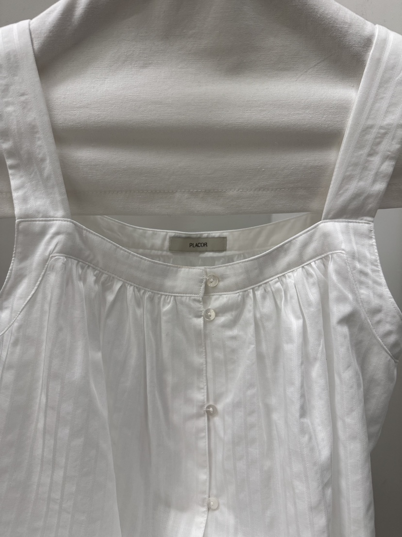 REGULARLY/PLACOR韓國直郵女士新品休閑26夏季26春夏吊帶背心REGULARLY/PLACOR吊帶/背心