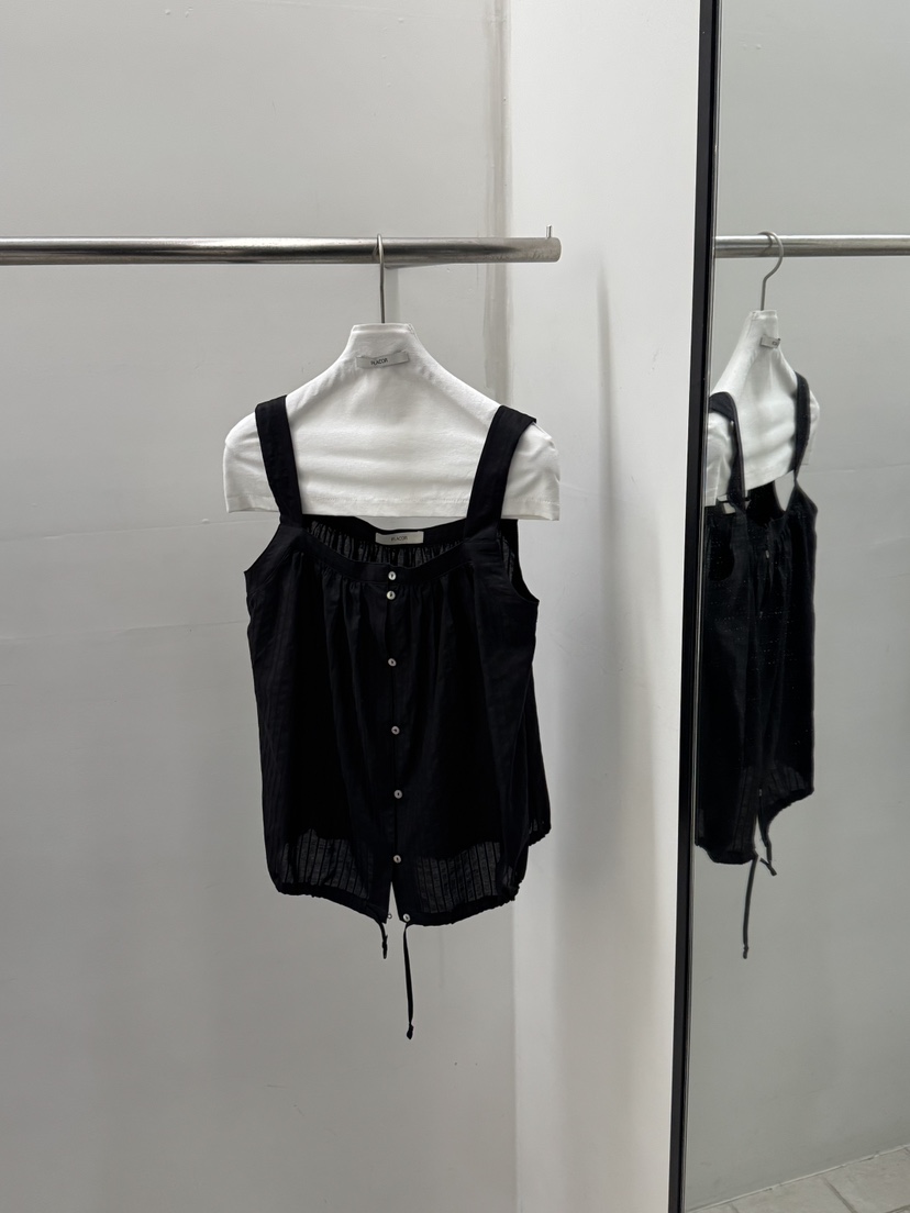 REGULARLY/PLACOR韓國直郵女士新品休閑26夏季26春夏吊帶背心REGULARLY/PLACOR吊帶/背心