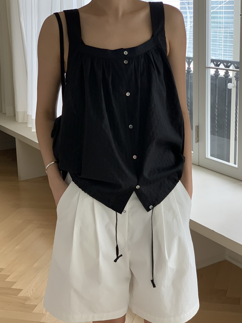 REGULARLY/PLACOR韓國直郵女士新品休閑26夏季26春夏吊帶背心REGULARLY/PLACOR吊帶/背心