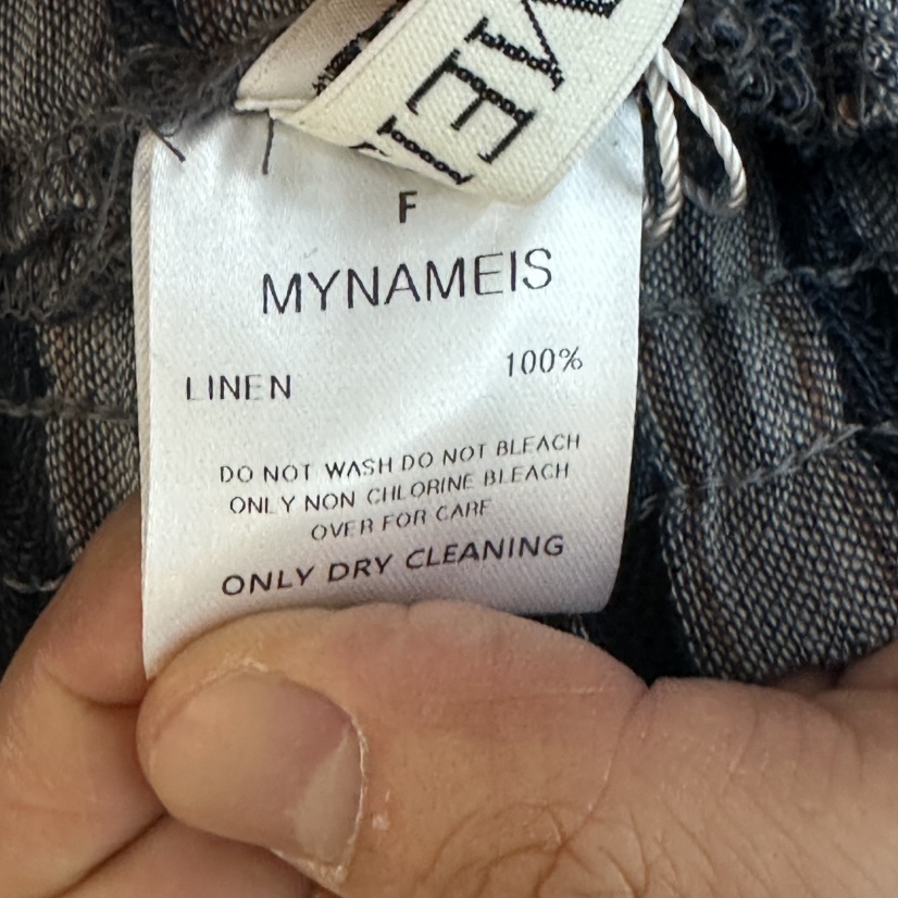 MYNAMEIS/AIME HOPE MAKE東大門實拍韓國女裝新品時尚短褲亞麻布MYNAMEIS/AIME HOPE MAKE短褲