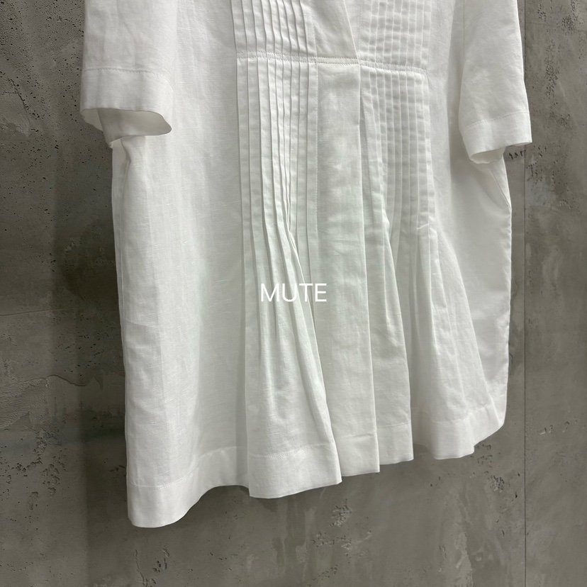 MUTE-P韓國代購女裝新款時尚職業26春夏人氣26夏季襯衫蕾絲衫MUTE襯衫/蕾絲衫