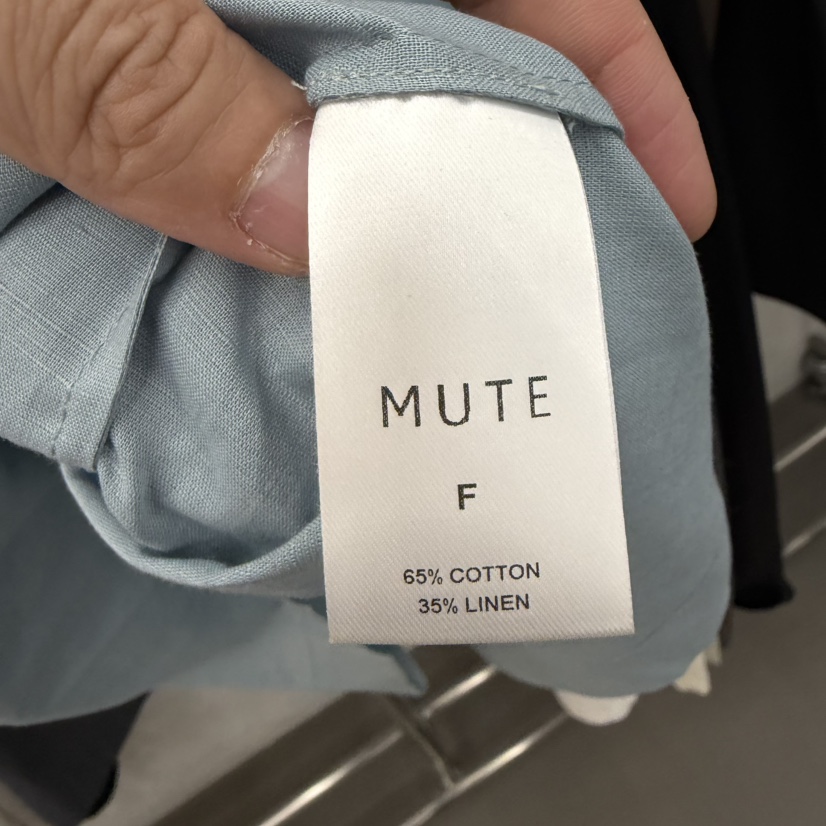 MUTE-P韓國代購女裝新款時尚職業26春夏人氣26夏季襯衫蕾絲衫MUTE襯衫/蕾絲衫