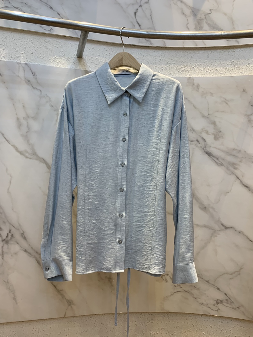 OLIVE TrEE韓國東大門代購女士新款時尚26春夏襯衫蕾絲衫OLIVE TrEE襯衫/蕾絲衫圖色2