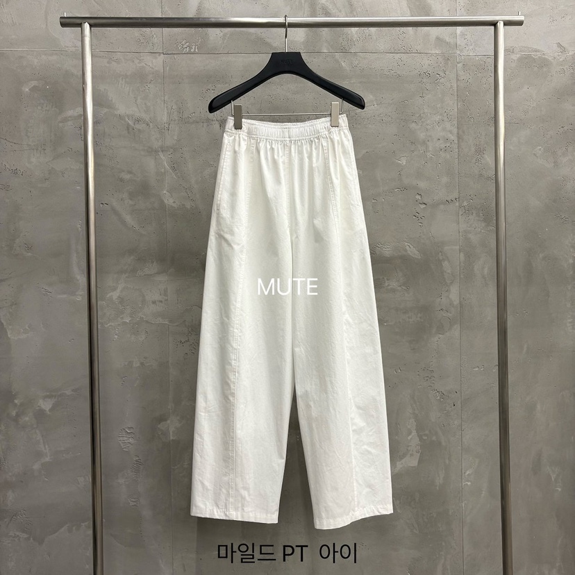 MUTE-P東大門實拍韓國女士新款熱賣時尚26春夏人氣休閑褲MUTE休閑褲圖色1